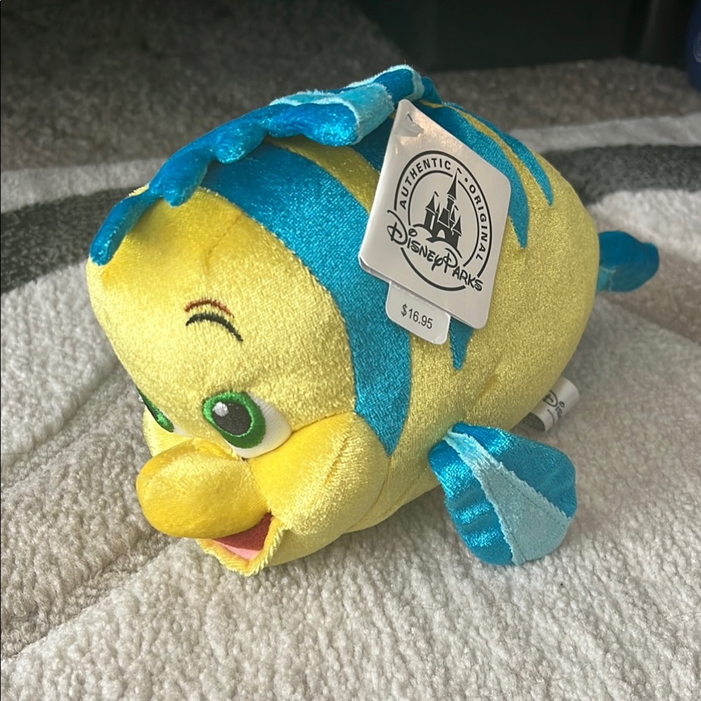 Little Mermaid Flounder Plush